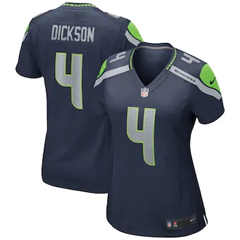 womens nike michael dickson navy seattle seahawks game jers